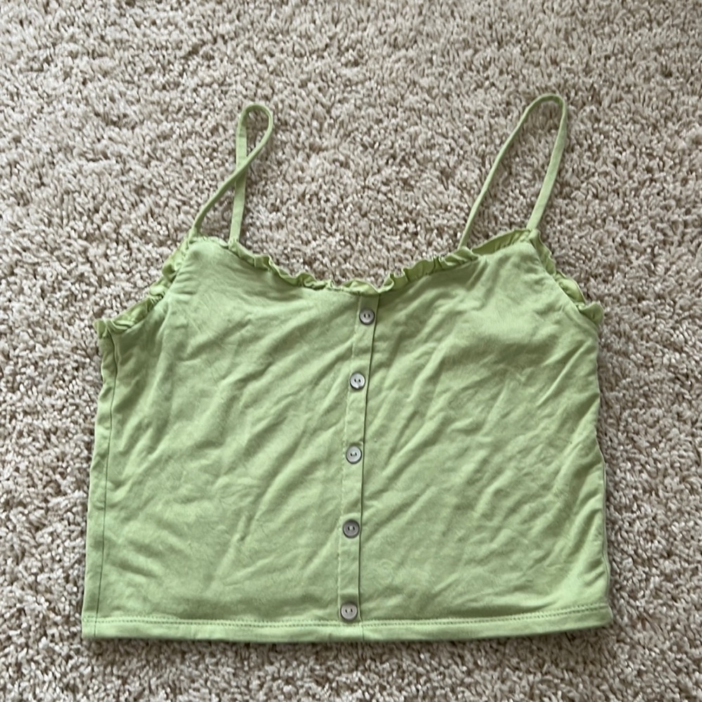 PacSun cropped tank top size medium